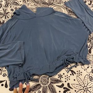 CUTE BLUE SWEATSHIRT WITH SINCH💙